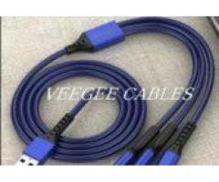 3 in 1 fast charging USB CABLE